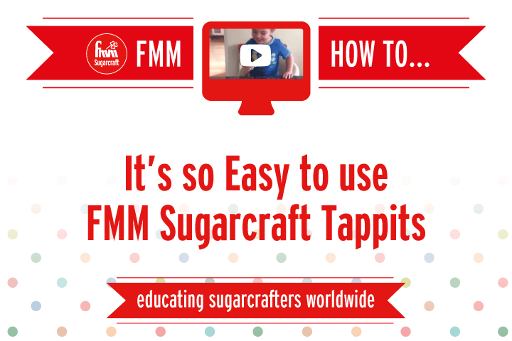 Its so Easy to use FMM Sugarcraft Tappits